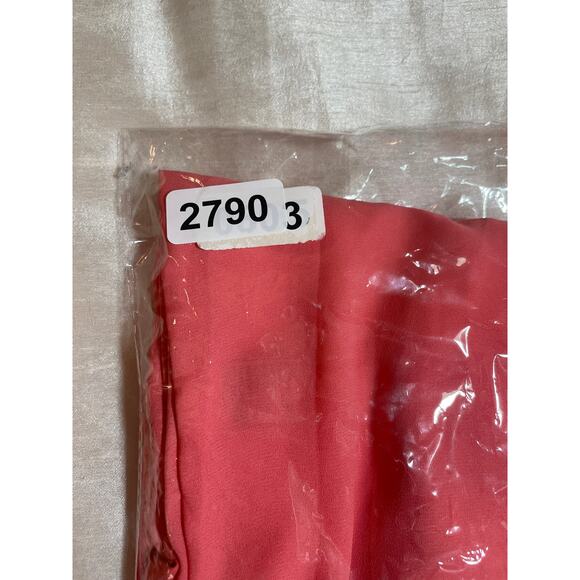 Appraisal Women Top 2X Peach Flowy High Low Hem Fairy‎ Pastel Office Travel - Picture 12 of 12